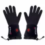 Guantes calefactables Glovii GLBM — unisex nailon/poliéster, a pilas, S-M, compatible con pantalla táctil, transpirables, puños ajustables