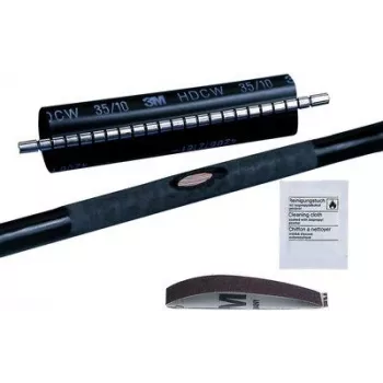 3M HDCW-55/15-250, tubo termorretráctil, negro, 25 cm, 6,8 cm, 1 ud., 1,5 cm