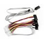 Microsemi Adaptec - Cable SAS interno - con sidebands - SAS 6Gbit/s - 4-Lane - 4x Mini SAS HD (SFF-8643) (M) a alimentación interna, 4 pines, in