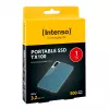 Intenso TX100 SSD externo de 1 TB, USB-C 3.2 Gen 1x1