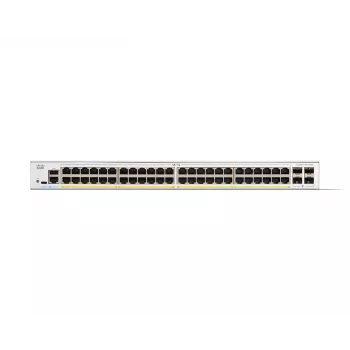 Switch gestionado Cisco Catalyst 1300-48P-4G 48 puertos GE PoE 4x1GE SFP
