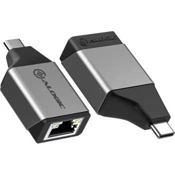 ALOGIC Ultra Mini – Adaptador de red – USB-C 3.2 Gen 1 – Gigabit Ethernet x 1 – Gris espacial (ULCGEMN-SGR)