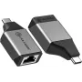 ALOGIC Ultra Mini – Adaptador de red – USB-C 3.2 Gen 1 – Gigabit Ethernet x 1 – Gris espacial (ULCGEMN-SGR)