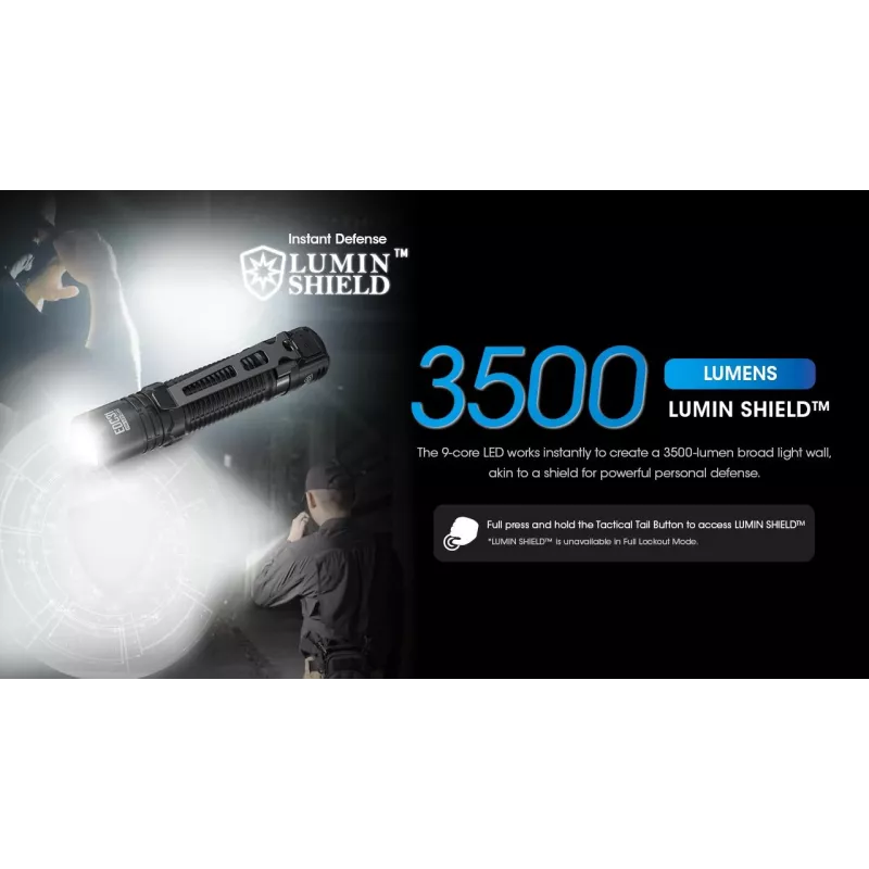 Nitecore EDC31 linterna, 3500 lm