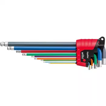 Set de llaves Allen en L Wiha ErgoStar 9 piezas