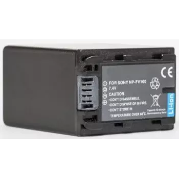 Batería Extra Digital NP-FV100 7,2 V 2200 mAh para cámaras y videocámaras compatibles