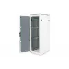 DIGITUS 36HE Unique Armario de red 600x800mm Puerta de cristal Gris