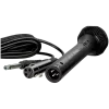 Micrófono SVEN MK-100 (cableado, dinámico, metal, cable 4,0 m, jack 6,3/3,5 mm, cardioide, negro)