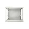 Extralink Carcasa rack 9U 600x600 ASP Gris montaje en pared, puerta metálica