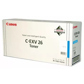 Canon C-EXV26 cartucho de tóner 1 unidad original cian