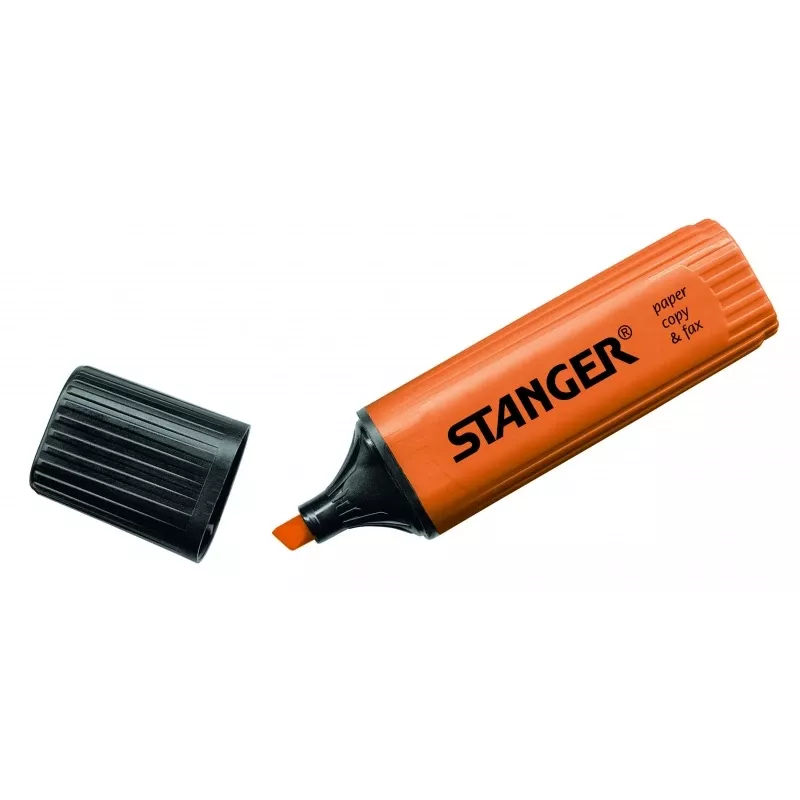 Subrayador STANGER, 1-5 mm, naranja, 1 ud. 180002000