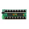 Inyector PoE Extralink Gigabit 8 puertos 1000 Mb/s RJ45 modo B