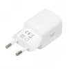 Cargador USB IBOX ILUC42W 42W (máx. 33W), 1×USB-C PD3.0, 1×USB-A QC3.0, 100–240V, blanco