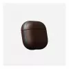 Funda de cuero para AirPods Nomad V3 Rustic Brown — cubierta protectora de cuero para el estuche de carga de los AirPods
