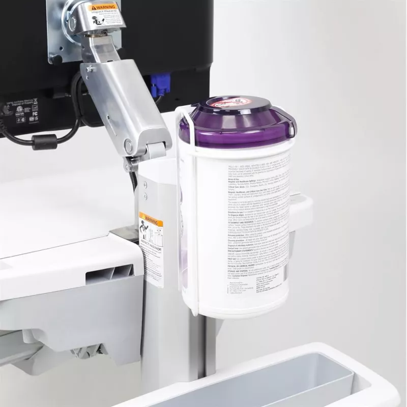 Ergotron Soporte para toallitas T-Slot Blanco