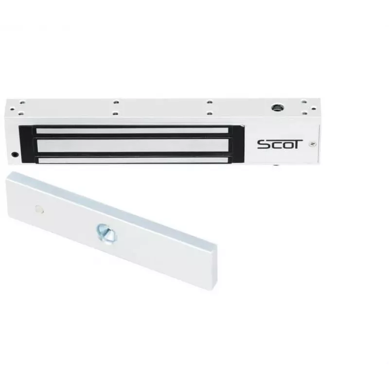 Cerradura electromagnética SCOT EL-600SL2, fuerza de retención 600 kg