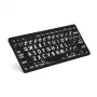 Teclado Logickeyboard LKB-LPWB-BTON-DE universal Bluetooth QWERTZ alemán negro