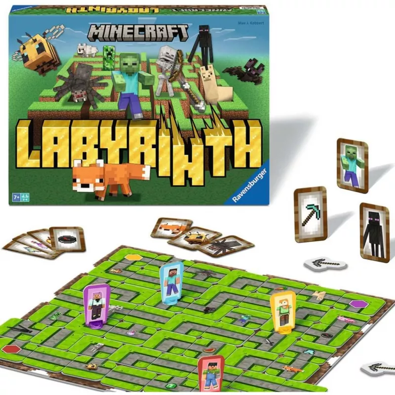 Minecraft Labyrinth, juego de mesa