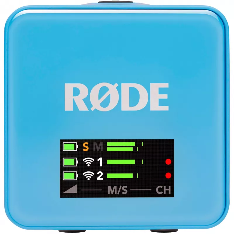 RØDE Wireless GO III Azul - sistema de micrófono inalámbrico (azul)