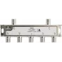 Triax SCS 6 - Divisor de cable - 75 Ohm - 5 - 2400 MHz - Plata - Blanco - Hembra/Hembra - 16,5 dB (349826)