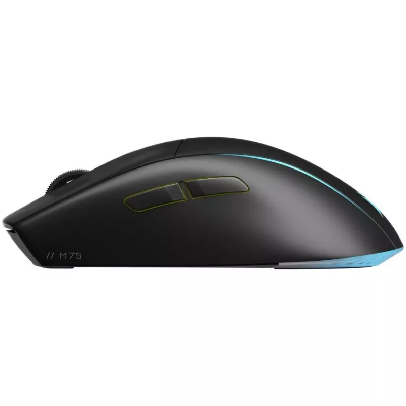 Ratón gaming inalámbrico ligero RGB Corsair M75, negro