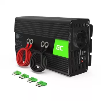 INV18 - Universal - Coche - 24 V - 1000 W - 230 V - DC a AC