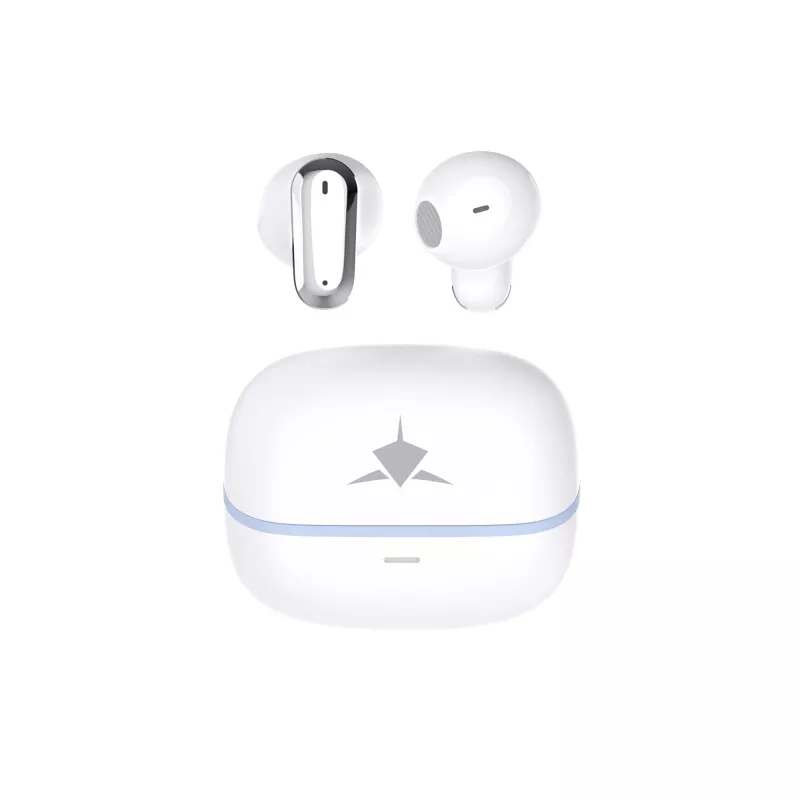 Auriculares inalámbricos True Wireless White Shark GEB-TWS-201 Blaze blancos
