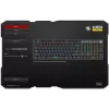 iBOX Aurora K-6 IKGMK6 teclado gaming mecánico de perfil bajo, con cable + RF inalámbrico + Bluetooth, switches KRGD Red, retroiluminación LED, QWERTY inglés, negro