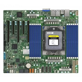 Supermicro - placa base MBD-H13SSL-N-B, AMD, Socket SP5, AMD EPYC 9004, Socket SP5, DDR5-SDRAM, máx. 3 TB DDR5 DIMM SATA 6 GB/s gráficos USB 3.1 USB 3.0 USB 3.0 RJ-45 VGA PCI-Express