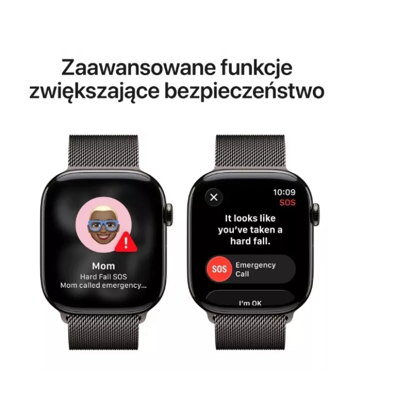 Apple Watch Series 11 GPS + Cellular 46mm caja de titanio Slate con Milanese Loop Slate M/L