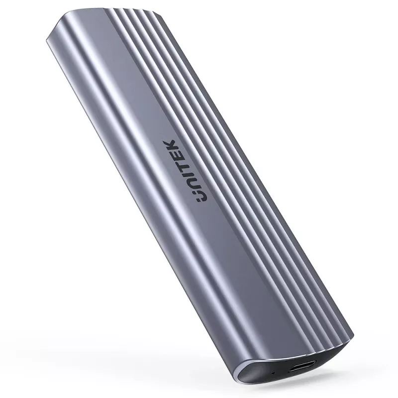 Caja para unidad M.2 - Unitek S1241B01 1x M.2 NVMe USB-C 10Gbps