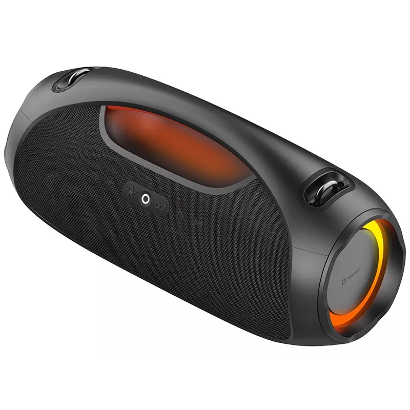 Altavoz portatil estereo TRACER TRAGLO47226 — inalambrico Bluetooth 5.3, 60 W RMS, 12 h de bateria, negro