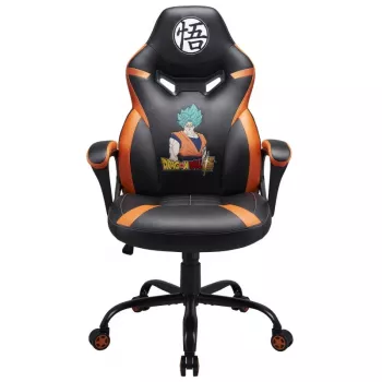 Silla gaming para PC Subsonic SA5573-D4 asiento acolchado negro naranja