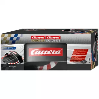 Pista de coches de juguete CARRERA modelo 20030354 — Set de vías para niños, a partir de 3 años, negro/rojo/blanco