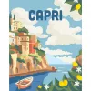 Set de pintura Ravensburger CreArt Capri – set de pintura sobre lienzo de Ravensburger