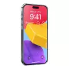 Funda protectora Torras Ostand Pro para iPhone 16 Plus, transparente ajuste delgado, TPU/PC
