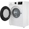 Lavadora independiente Gorenje W3NGPI72SBS, 7 kg, 1200 rpm, motor inverter, vapor, 15 programas, Blanco