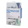 LogiLink Set organizador de cables 128 piezas