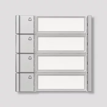 Pulsador Siedle TM 700-4-0 SM plata metallic (210011975-00)