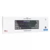 Teclado mecánico gaming White Shark Wakizashi GK-002121V2 — marco negro/gris, switches US Blue