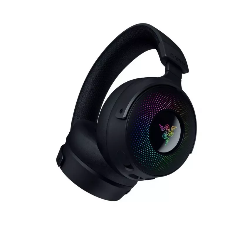 Razer Kraken V4 Pro Auriculares con cable e inalámbricos Diadema Gaming USB Type-A Bluetooth Negro