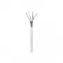 Wentronic Goobay Cable de red CAT 6, S/FTP (PiMF), Gris, 100 m - Mezcla de cobre CCA, AWG 23/1 (macizo), LSZH (93956)