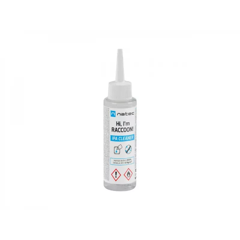 Limpiador de alcohol isopropílico NATEC Racoon 100 ml – limpiador de electrónica y superficies