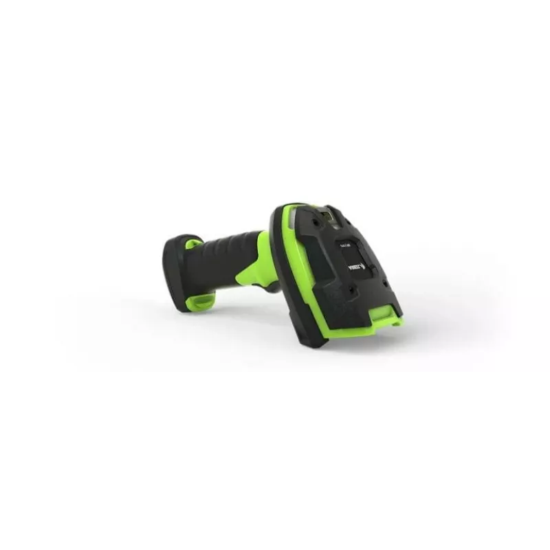 Zebra LI3608-ER20003VZWW lector de códigos de barras 1D de mano resistente, con cable, USB/RS-232/KBW, IP67, motor de vibración, verde industrial