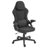 Silla gaming Deltaco DC130 Soft Woven Mesh negra (GAM-180)