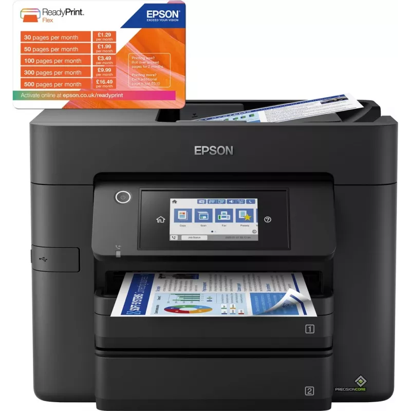 Epson WorkForce Pro WF-4830DTWF Inyección de tinta A4 4800 x 2400 DPI 36 ppm Wi-Fi