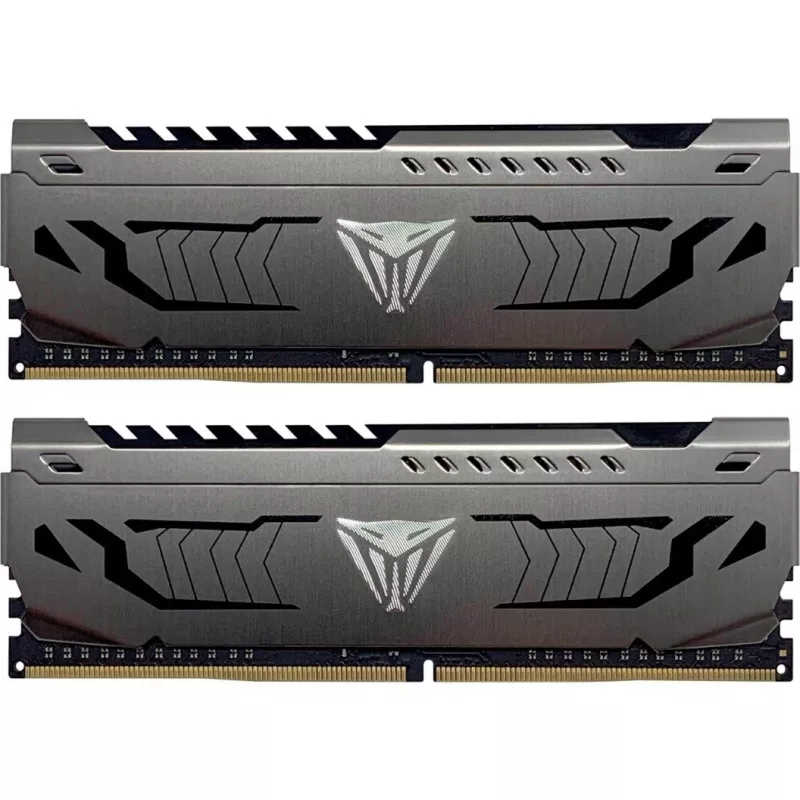 Memoria RAM de sobremesa DDR4 Patriot Viper Steel 16 GB (2x8 GB) 3600 MHz CL - DIMM de 288 pines, 1,35 V