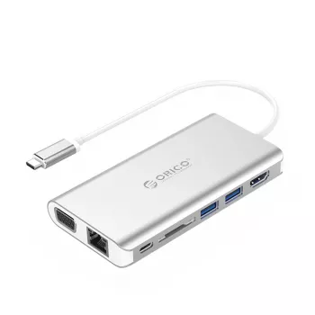 Hub USB 3.0 de 4 puertos de aluminio, extra digital XC-304-SV-PRO