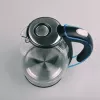 Hervidor de agua Maestro MR-054, 1,7 l, 2200 W, carcasa de cristal, retroiluminación azul, resistencia oculta