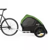 Transportín para perros BURLEY Tail Wagon BU-947108 — transportín blando para perros, negro/verde